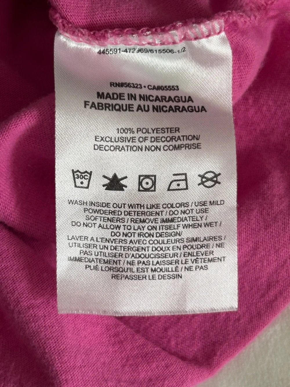 Nike Women's Magenta Short Sleeve Logo Tee​​